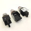 Used Lot of 3 Allen Bradley 800MR-Q24 Lighted Pilot Lights, 2x Red, 1x Clear, 24V