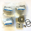 New – Open box Lot of 4 SMC Y61-N04 T-Interface Mounting Manifold Spacer 1/2" NPT Port Size