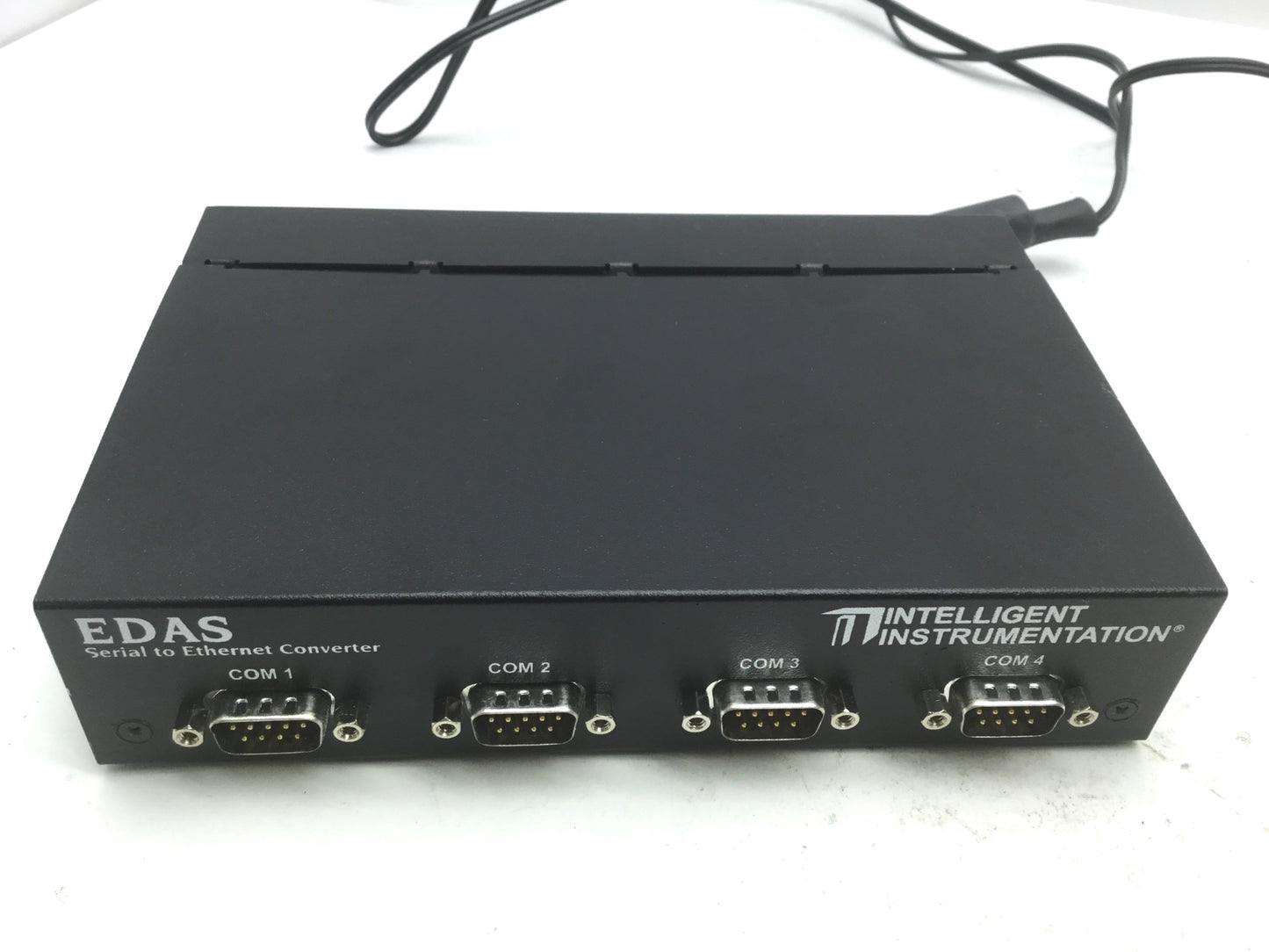 Used Intelligent Instruments EDAS-1025E-2B1 Ethernet to Serial Converter 24VDC