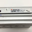 Used SMC MXS8-30 Air Slide Table Dual Rod Guided Cylinder, 8mm Bore, 30mm Stroke