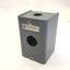 Used Allen-Bradley 800H-1HZ E-Stop Enclosure, Grey, Series L, Has Holes