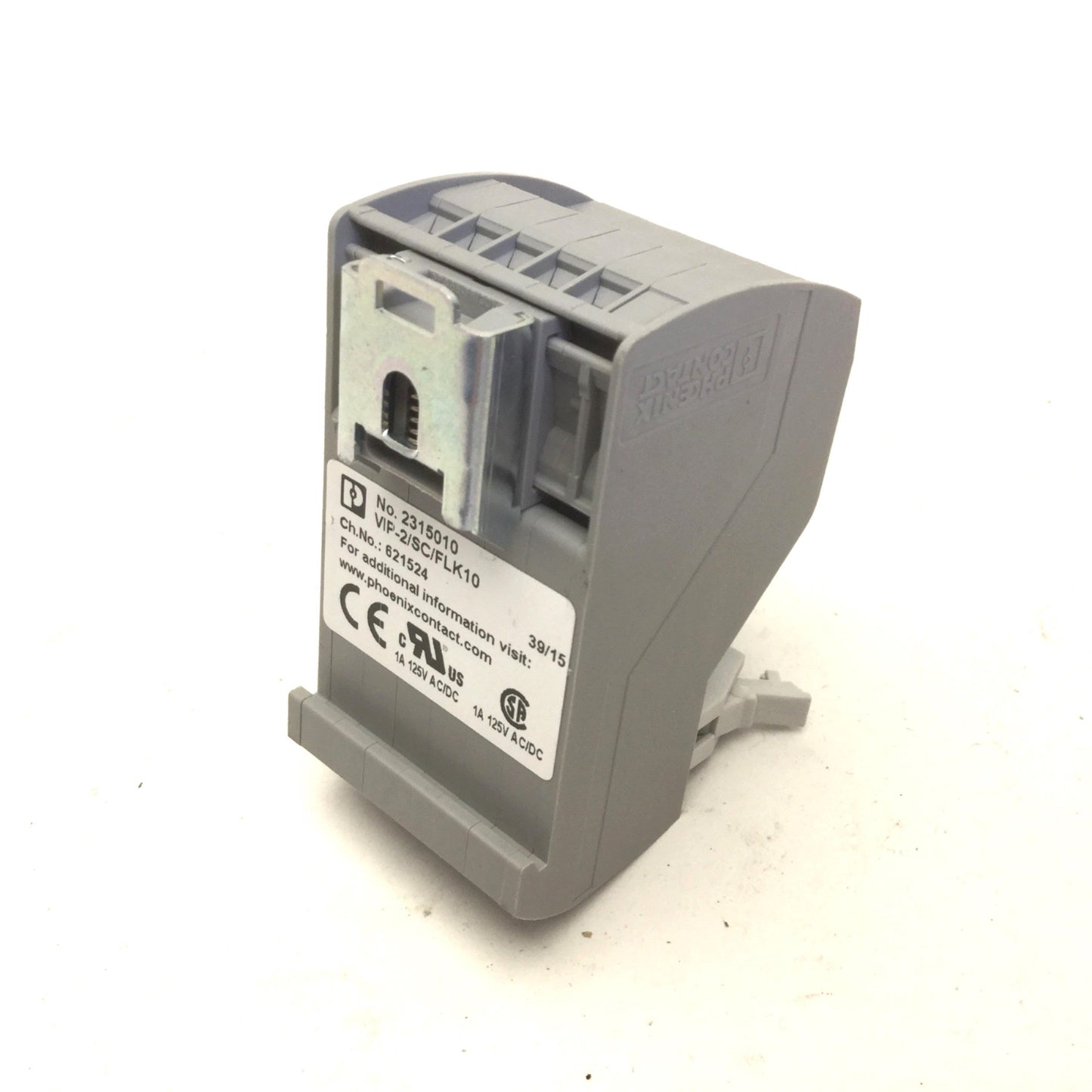 Used Phoenix Contact VIP-2/SC/FLK10 VARIOFACE Interface Module, 125VAC/DC, 1A