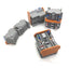 Used Lot of 40 Wago 280 IEC 60947-7-1 Terminal Blocks, 800V 2,5mm², 28-12 AWG