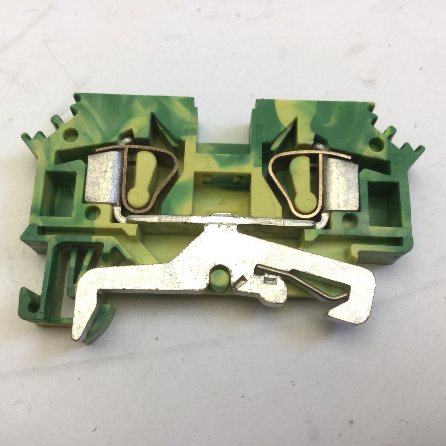 Used Lot of 25 Wago 282 IEC 60947-7-2 DIN Rail Mount Terminal Blocks, 24 -10AWG