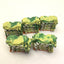 Used Lot of 25 Wago 282 IEC 60947-7-2 DIN Rail Mount Terminal Blocks, 24 -10AWG