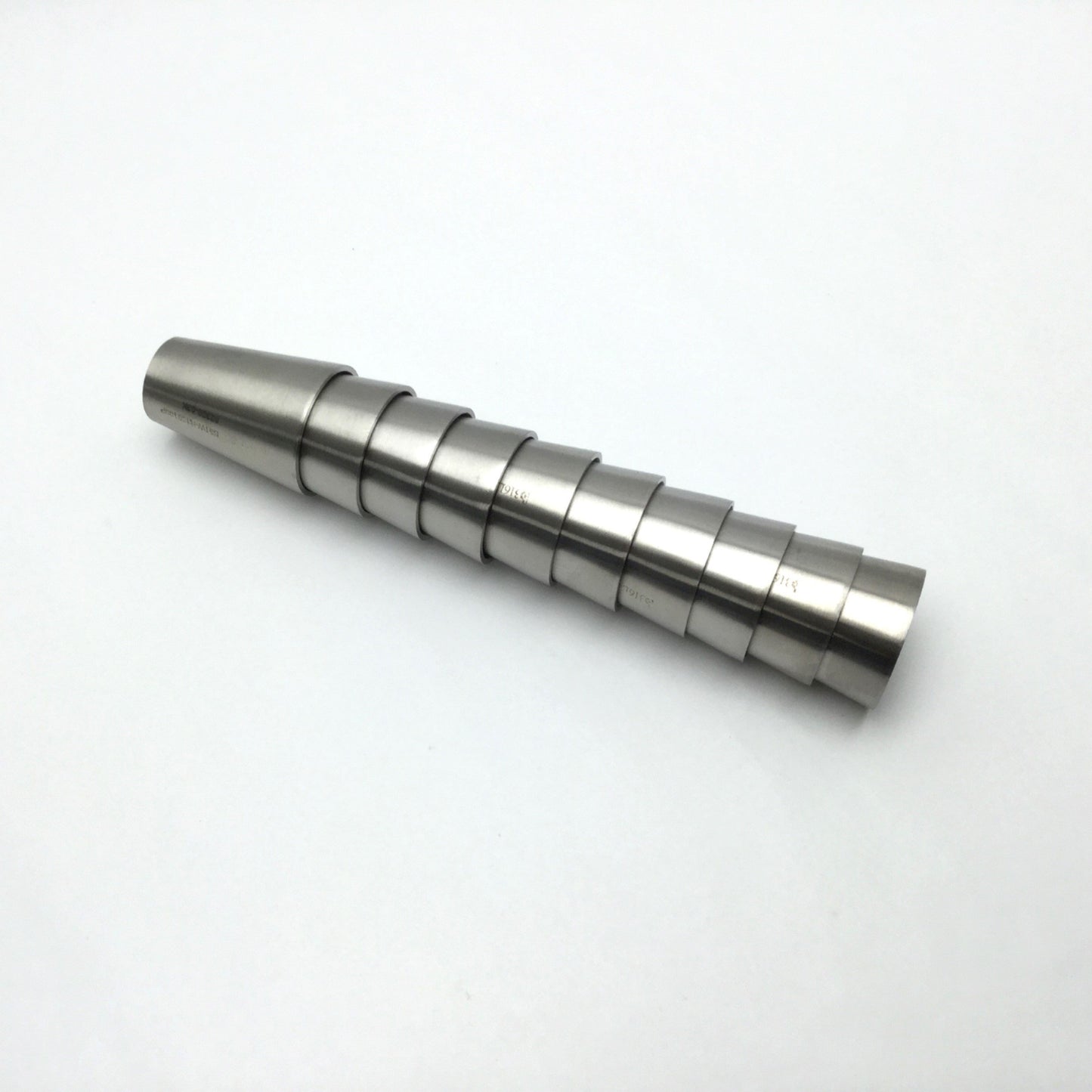 Used Lot Of 10 Dixon B31W-R150100P Polished Concentric Weld Reducer 1 1/2" to 1" Dia.