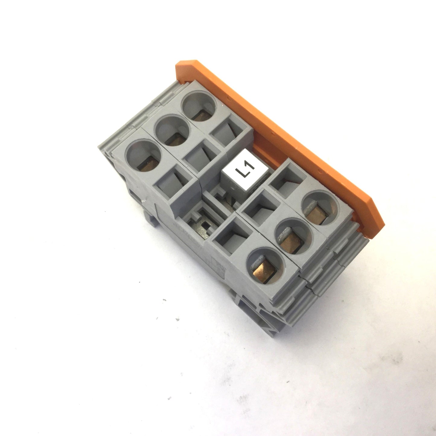 Used Lot of 20 Wago 284 IEC 60947-7-1 Terminal Blocks DIN Rail Mount, AWG 24-8