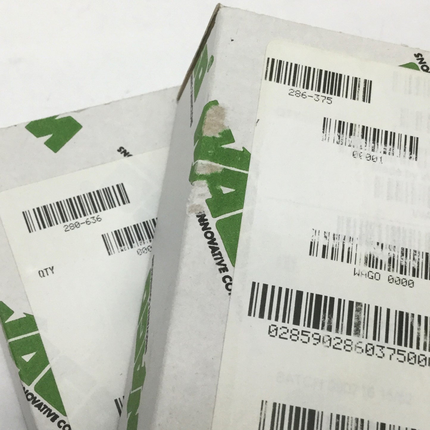 New – Open box Wago 286-375 Plug-In Switching Relay Terminal Module 4A, 24VDC Coil, w/Base