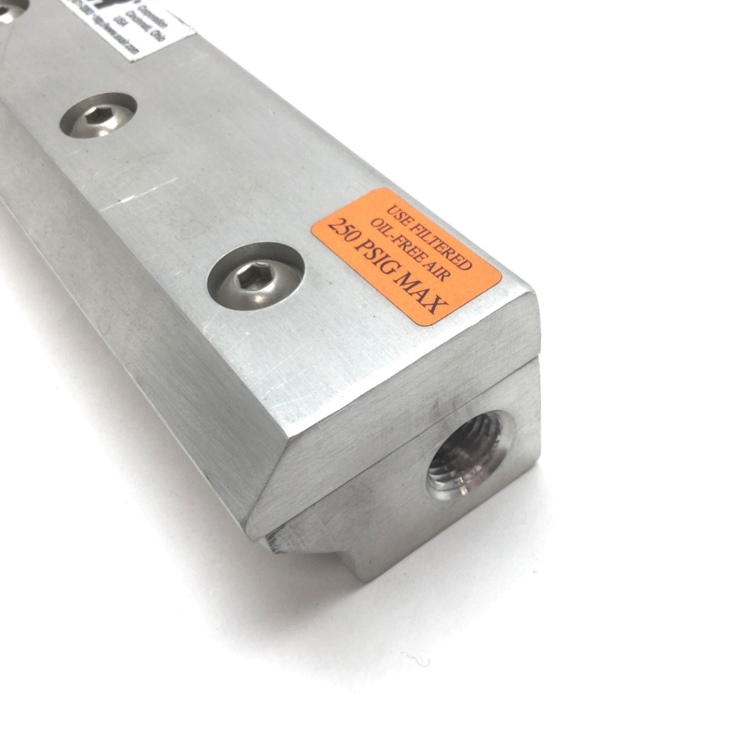 Used Exair Super Ion Air Knife, Length: 12", Pressure Rating: 250psi, Ports: 1/4" NPT