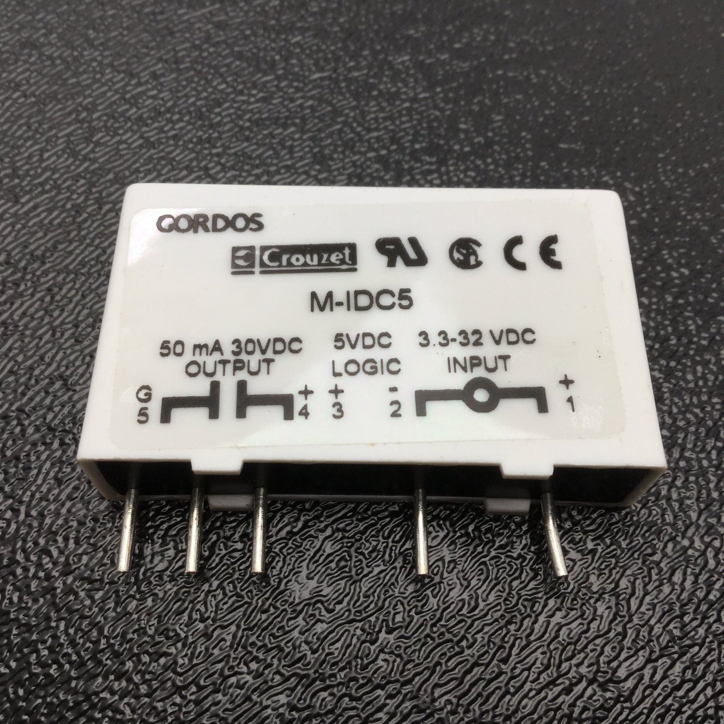 Used Lot of 10 Gordos Crouzet M-IDC5 Solid State Relays 3.3-32VDC In, 30VDC 50mA Out