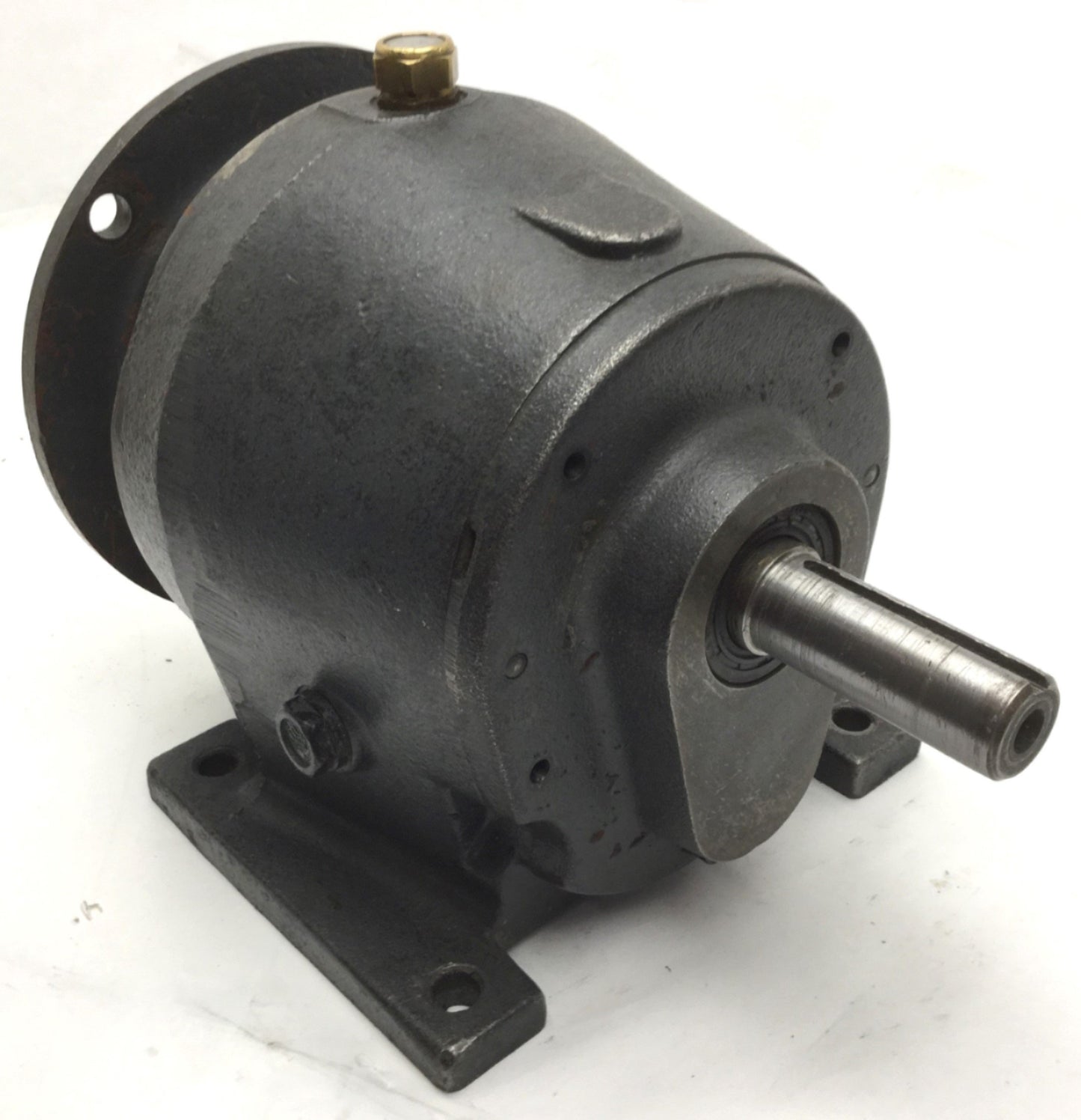 Used IPTS HQD-A-56C Helical Gear Speed Reducer, Ratio: 21.420:1, *Bushing Is Stuck*