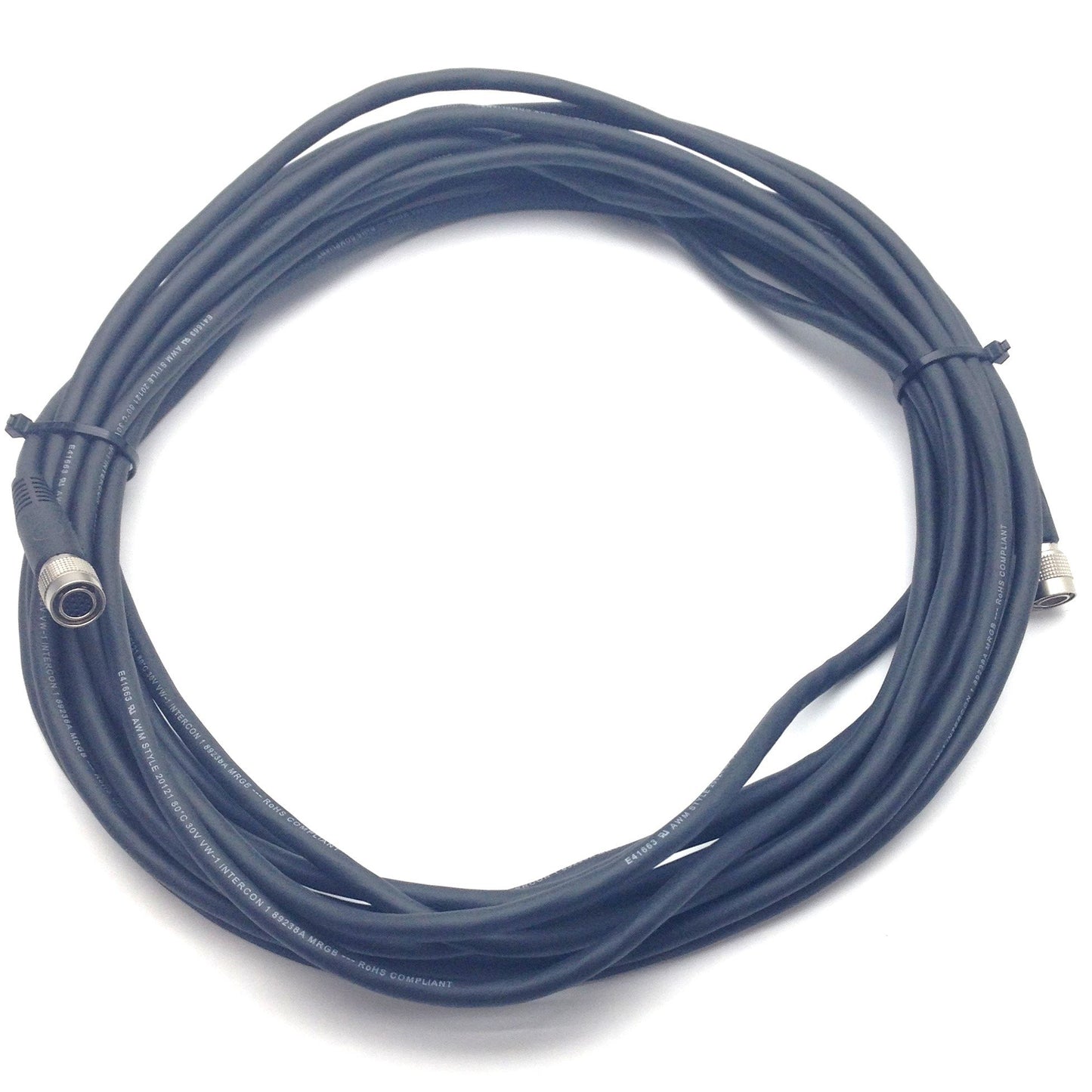 Used Intercon 1 VCP-10-S Camera Cable, 12-Pin Hirose Male to Female, 10m Long