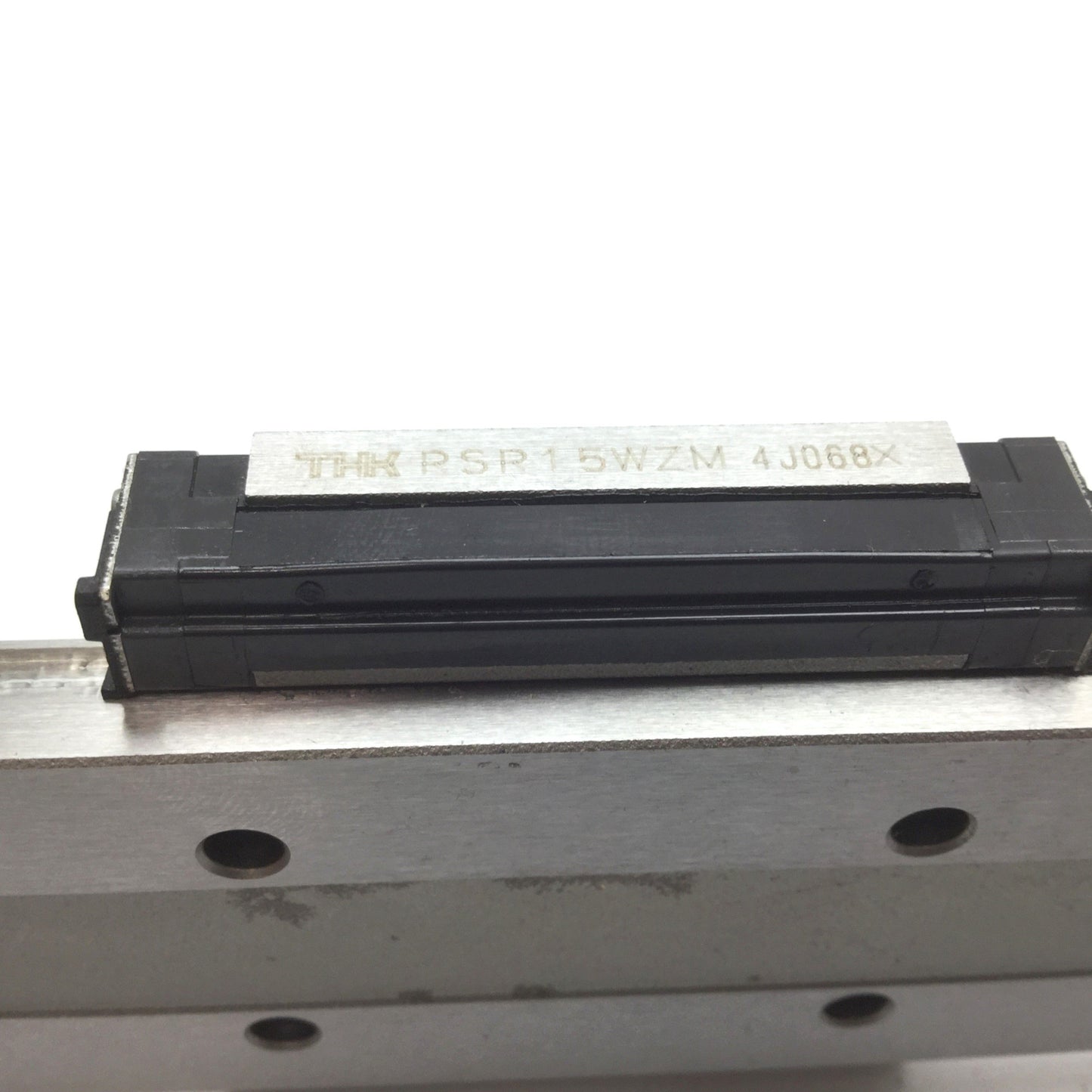 Used THK RSR15WZM Linear Ball Bearing Block Carriage Slide on 150mm Guide Rail