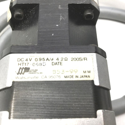 Used Applied Motion 17PL0100 Planetary Gearhead HT17-068D Motor E2-500-197-IH Encoder