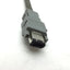 Used Omron 10410-00502 Power Supply Fire Wire 1394 Cable L: 0.27M, Latched