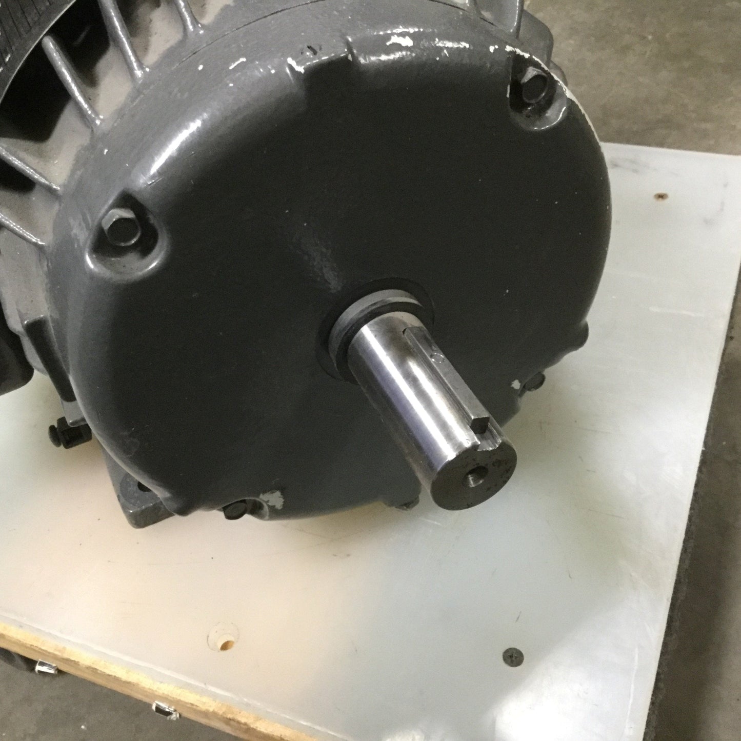 Used Baldor CP3660T-4 AC Motor, Power: 3HP, Frame: 182T, 460V 3-Phase, Shaft 1.125"