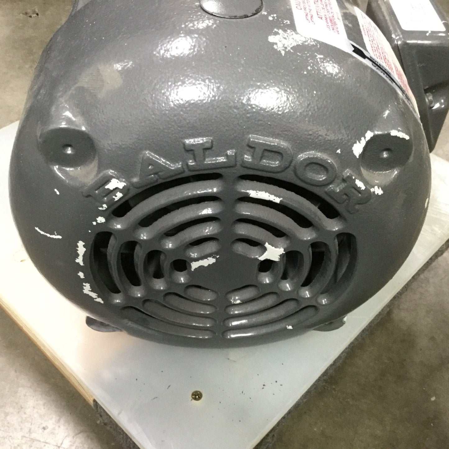 Used Baldor CP3660T-4 AC Motor, Power: 3HP, Frame: 182T, 460V 3-Phase, Shaft 1.125"