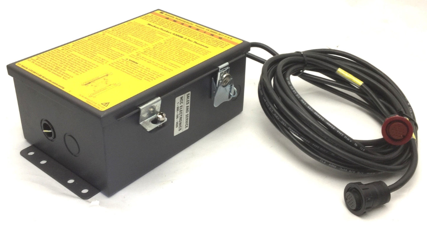 Used STI MiniSafe-B/FlexSafe 4300B-2 MS43-B2-AC1-W Light Curtain Controller