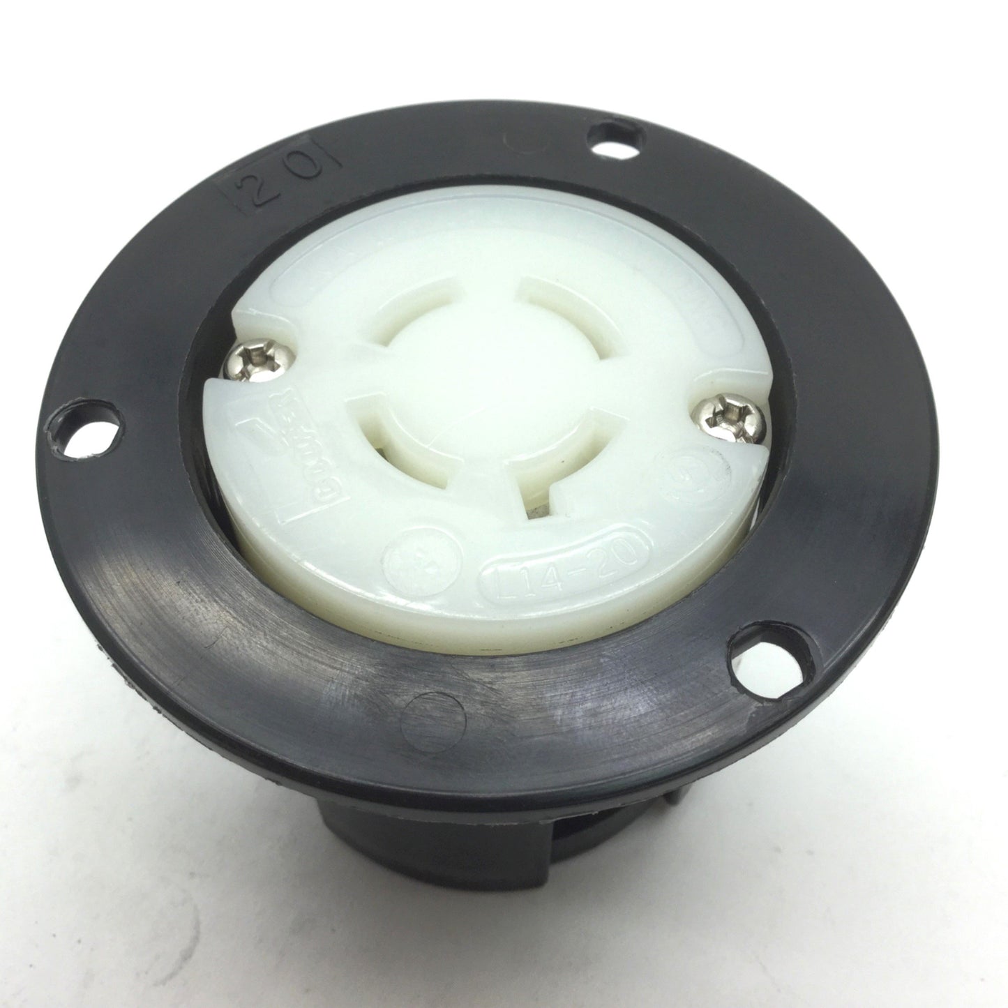 Used Lot of 5 Cooper Eaton Twist-Lock Outlet, 20A 125/250 V 3-Pole 4-Wire Grounding