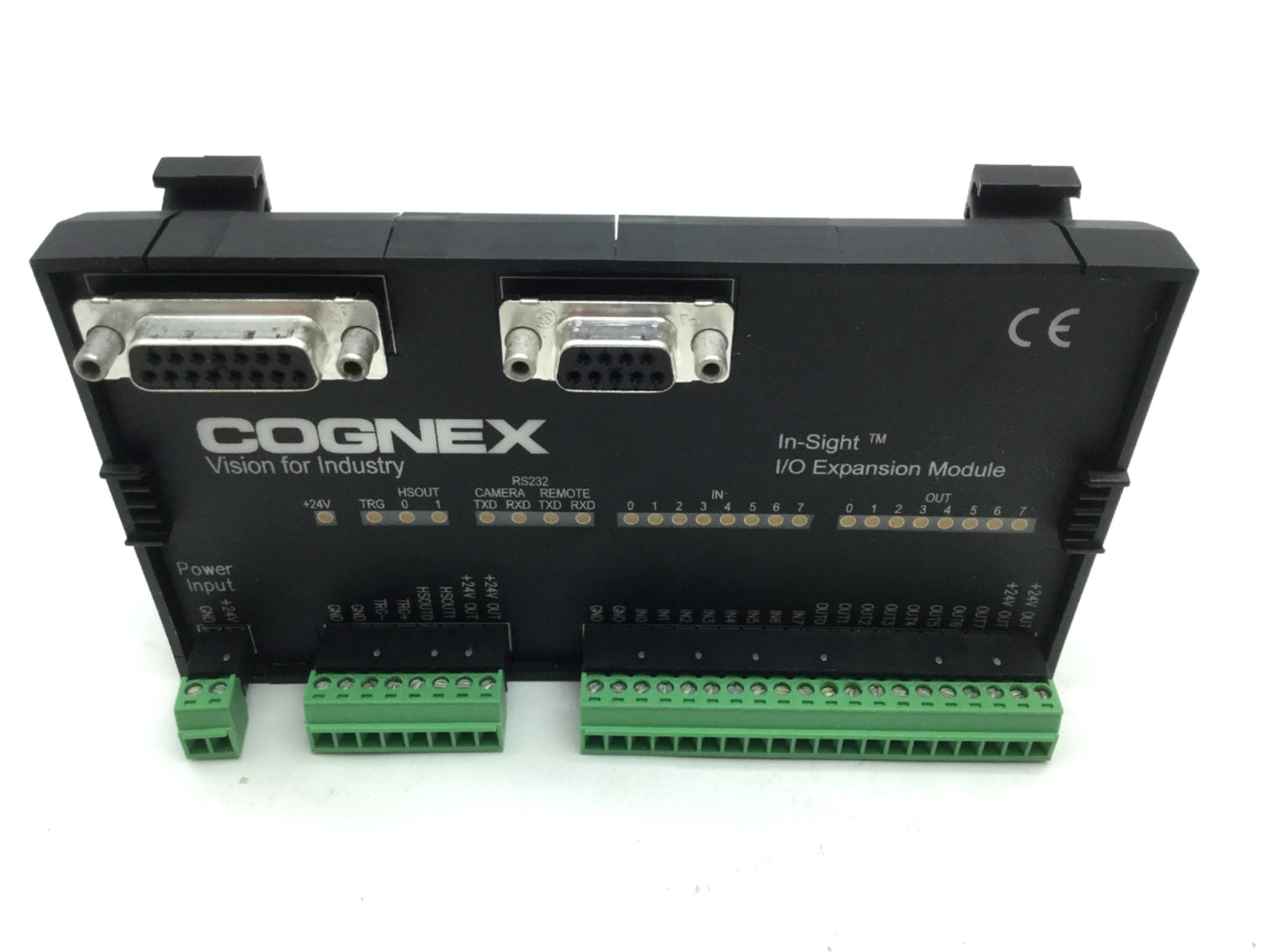 Used Cognex 800-5758-1 In-Sight Model 1450 I/O Expansion Module DB9, DB15, 24VDC