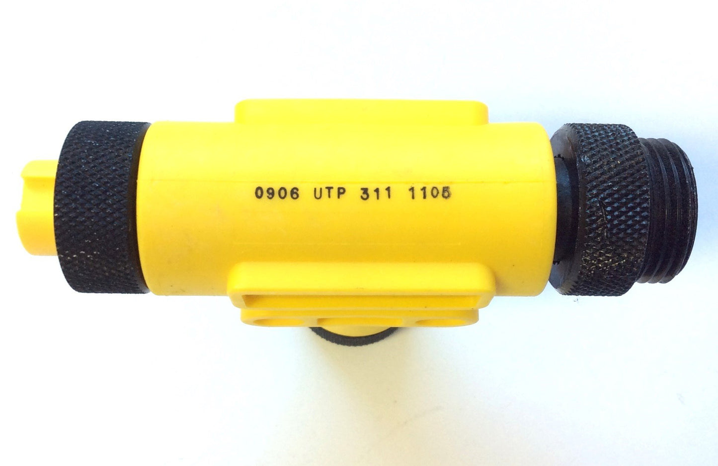 New – Open box Lot of 3 Lumberg 0906 UTP 311 Splitter T, 2x 7/8" Female to 1x 7/8" Male 3-Poles