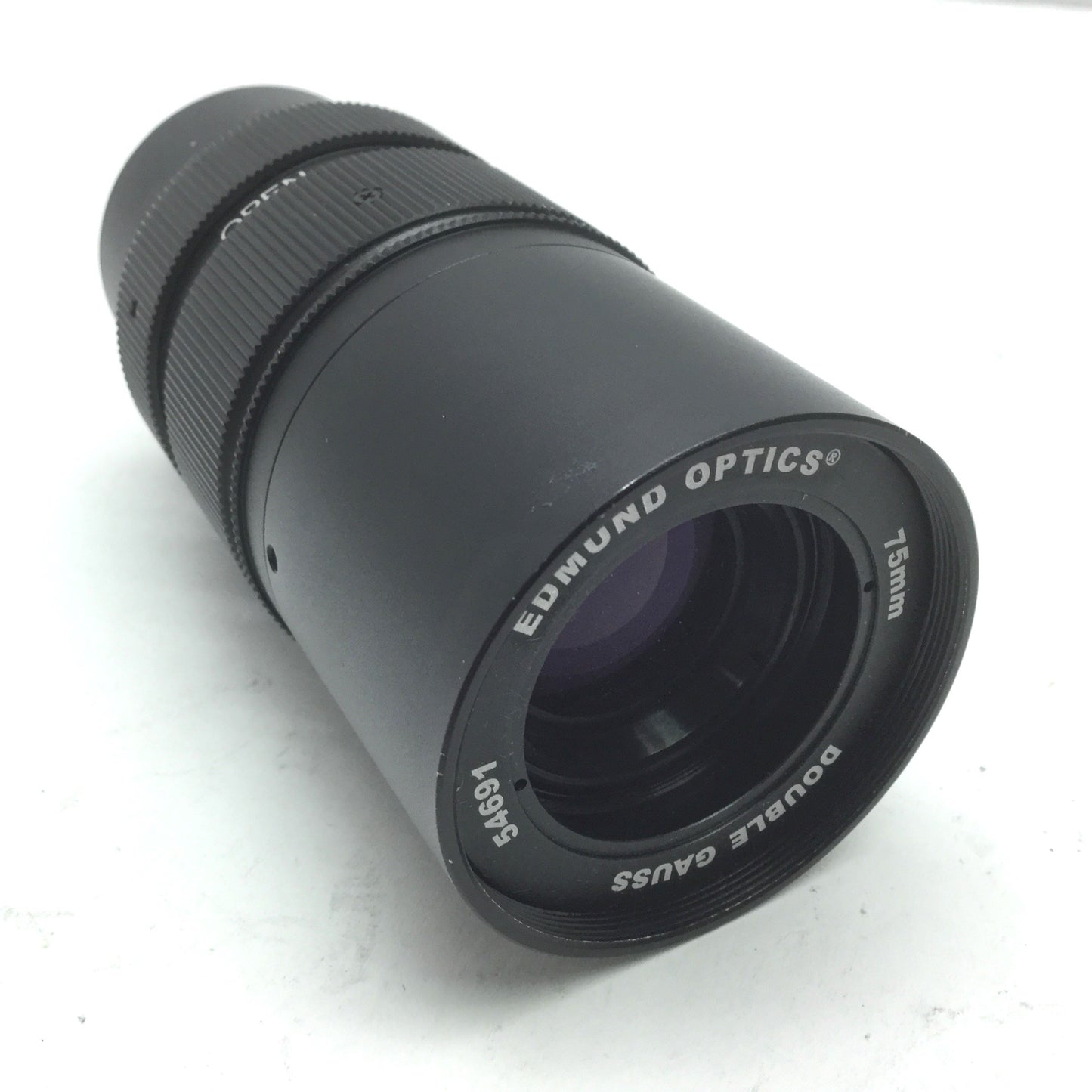 Used Edmund Optics 54691 Double Gauss Imaging Lens F/4-F/30 C-Mount Focal Length 75mm