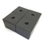 Used Lot of 4 Aluminum Enclosures, Dimensions: 4 3/4" x 4 3/4" x 3 3/4" *Has Holes*