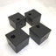 Used Lot of 4 Aluminum Enclosures Dimensions: 4-3/4" x 4-3/4" x 3-3/4" *Has Holes*