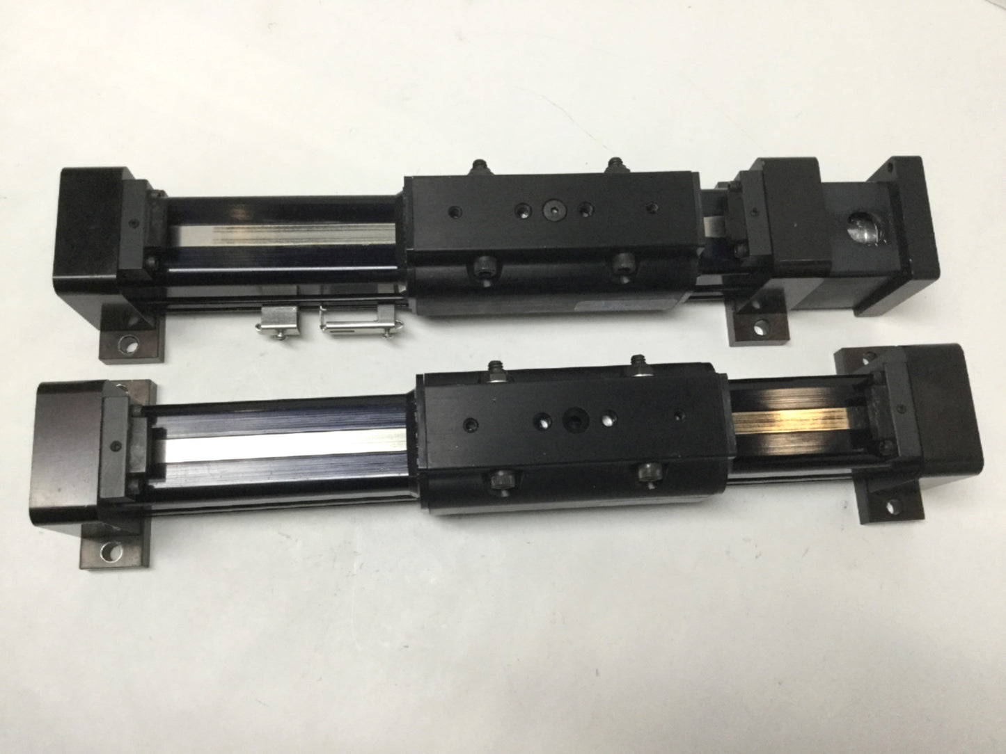 Used Tol-O-Matic BCS10 BNL08 SK4 LMI Ball Screw Linear Actuator 4" Stroke, w/ Idler