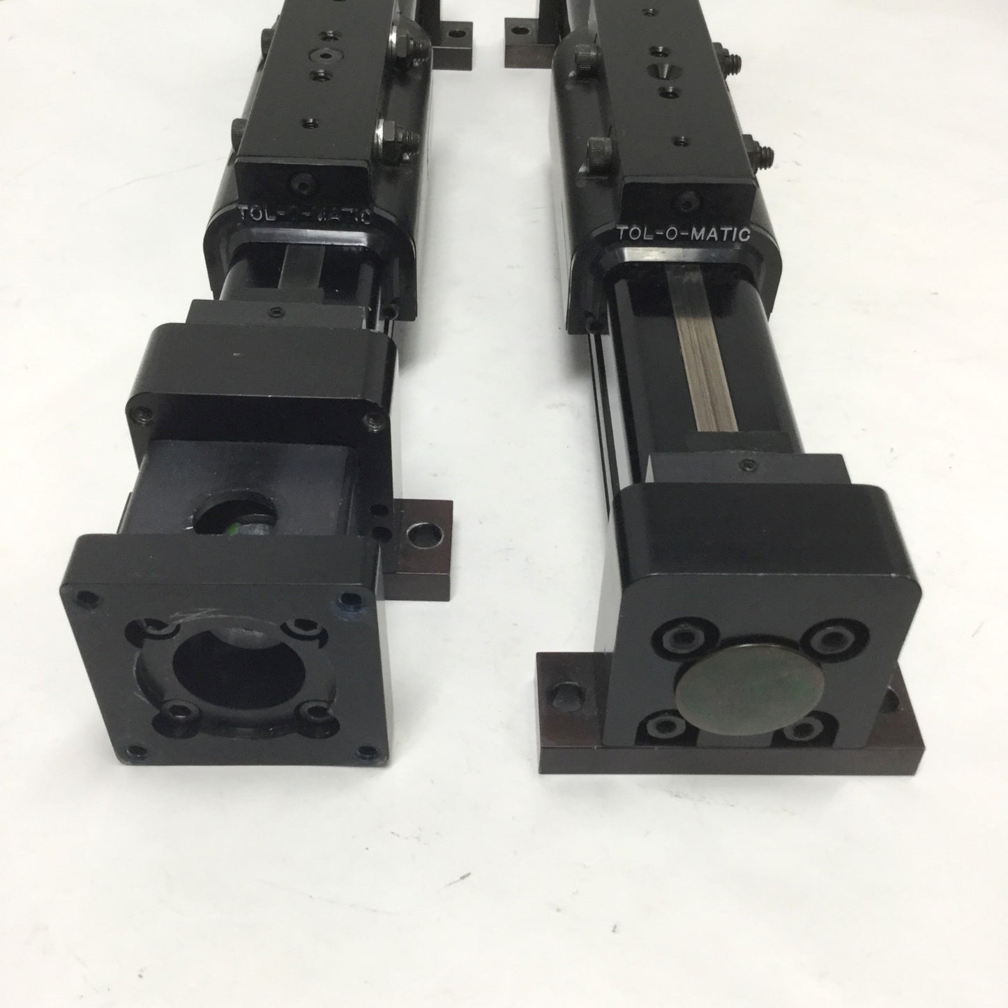 Used Tol-O-Matic BCS10 BNL08 SK4 LMI Ball Screw Linear Actuator 4" Stroke, w/ Idler
