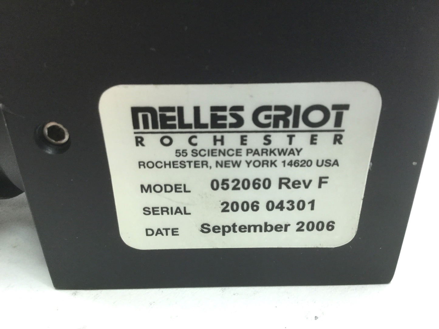 Used Melles Griot 052060 Turning Mirror Laser Optics Right-Angle 90-Degree