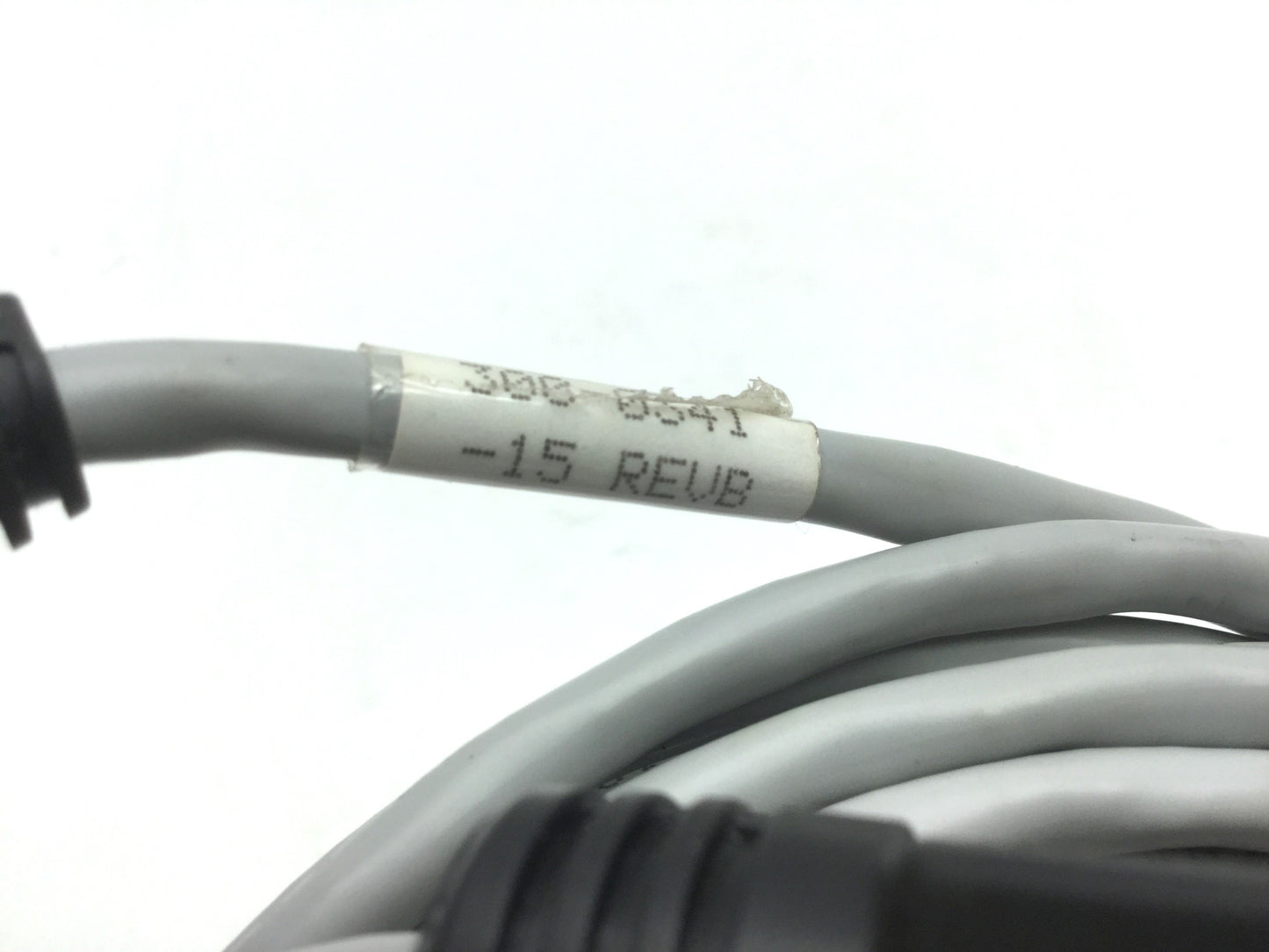 Used Cognex 300-0341-15 Ethernet Cable 15-Pin Male D-Sub to RJ-45 15' Long REV B