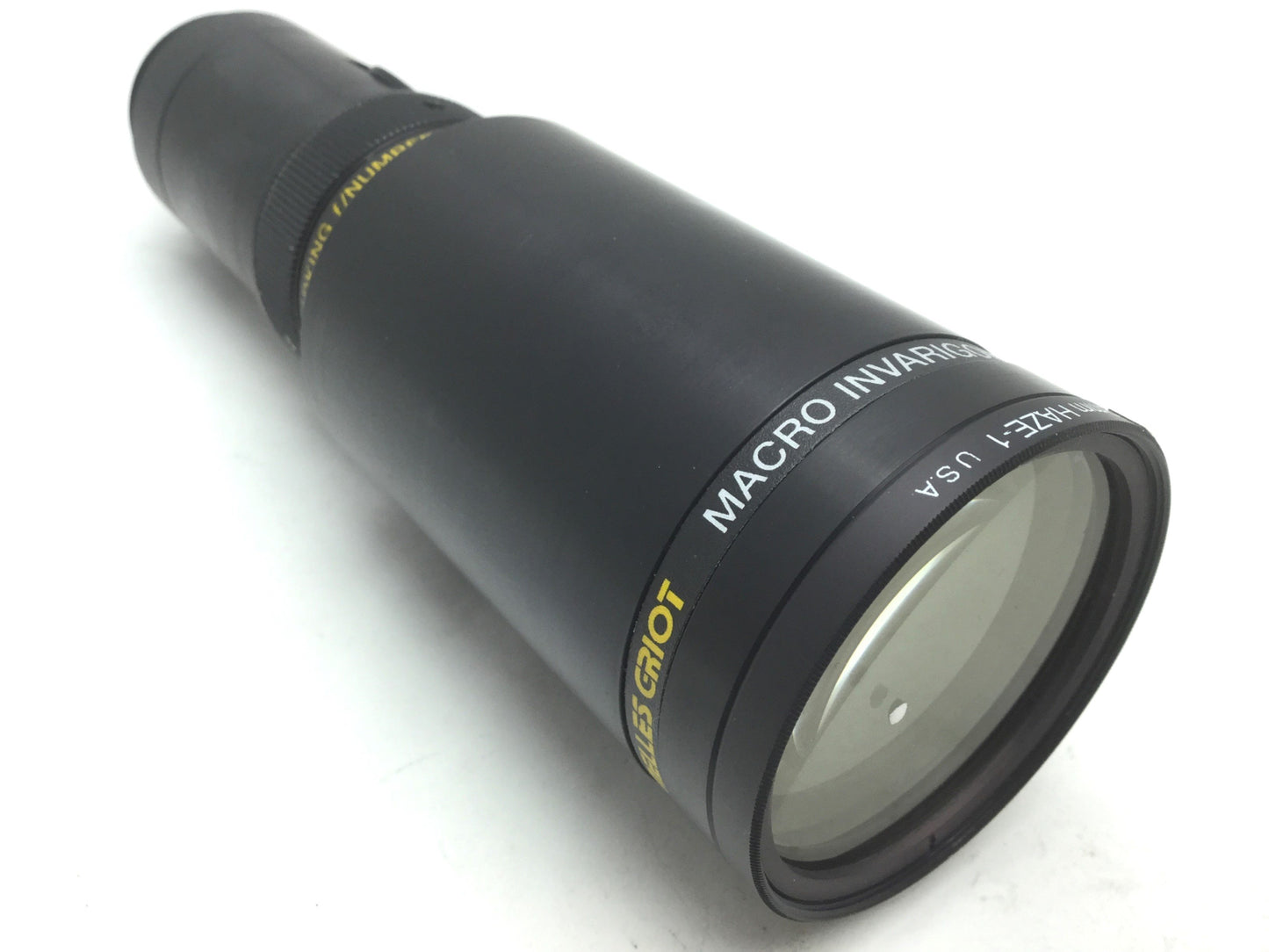 Used Melles Griot Invarigon ELWD Lens, 1X Magnification, 52mm HAZE-1