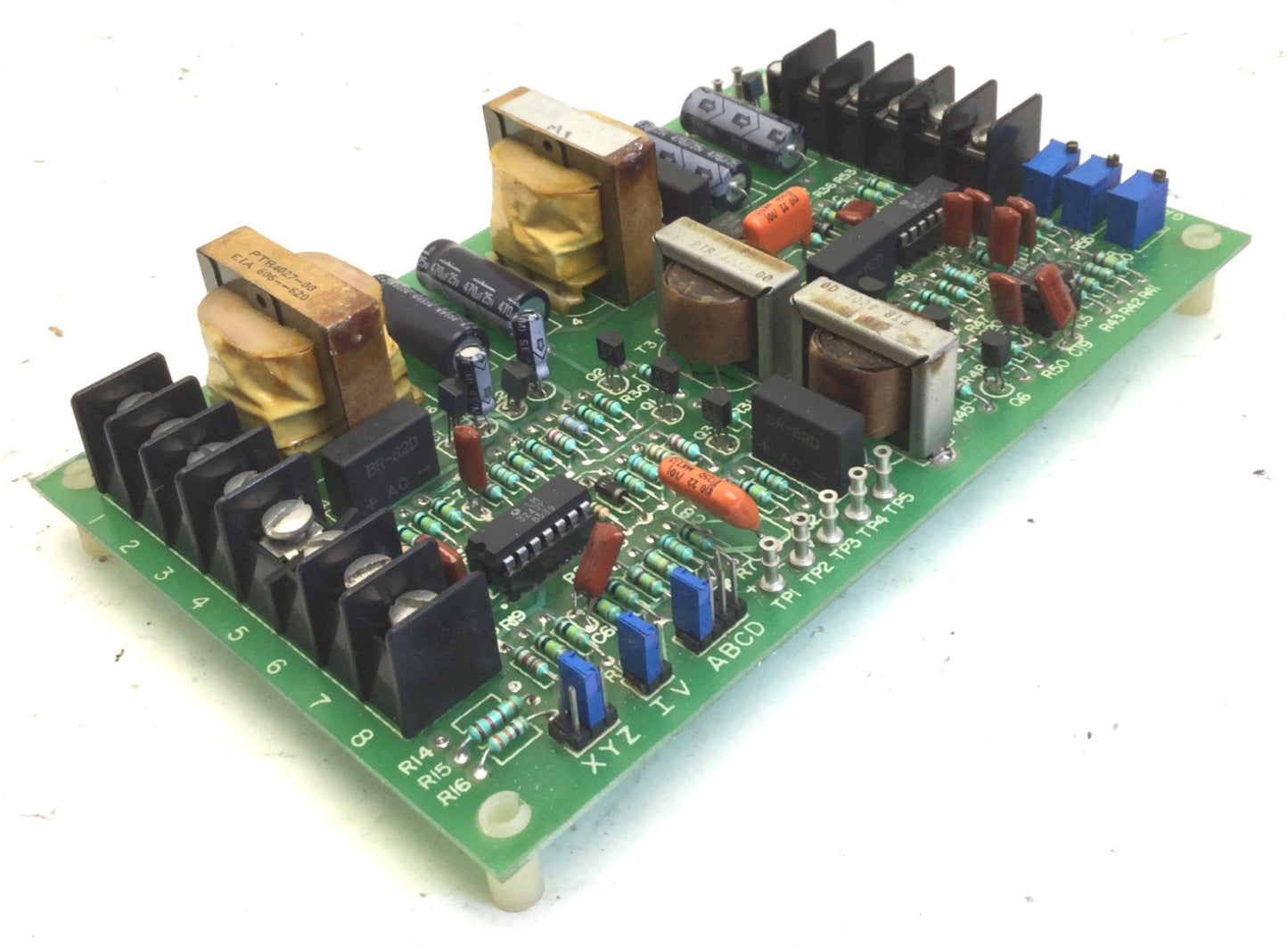 Used SCHEM D34434 Circuit Board Card, PCBC34916 A, ASSY C34915 DIVO