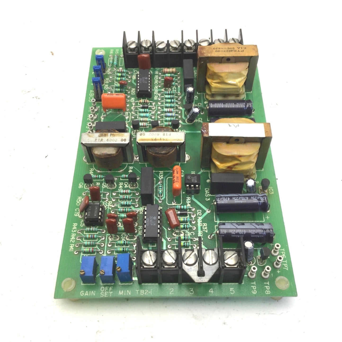 Used SCHEM D34434 Circuit Board Card, PCBC34916 A, ASSY C34915 DIVO