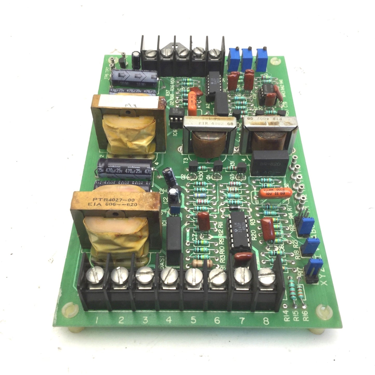Used SCHEM D34434 Circuit Board Card, PCBC34916 A, ASSY C34915 DIVO