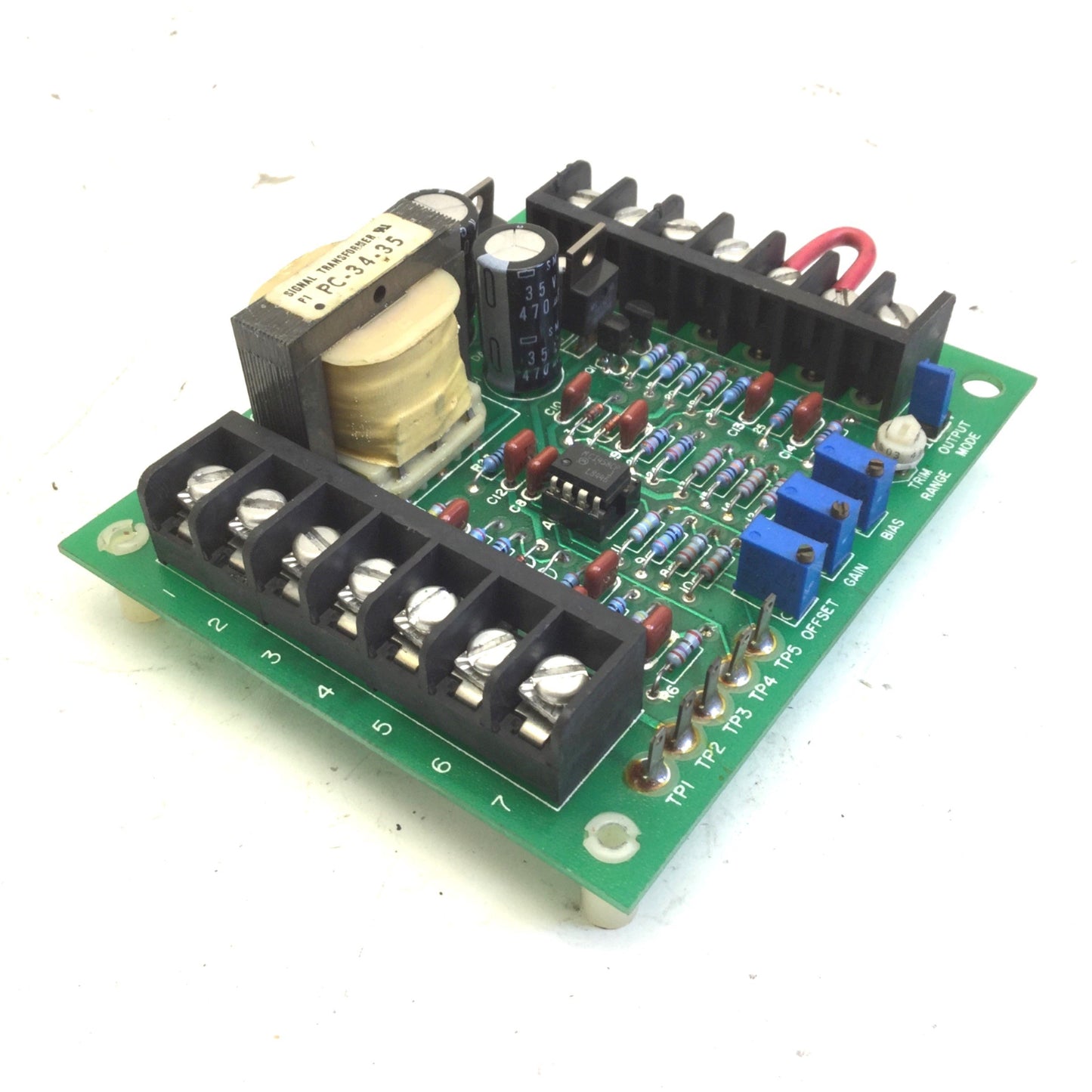 Used Carotron INC C10033A Signal Follower, ASSY C10032, Signal Transformer PC-34-35