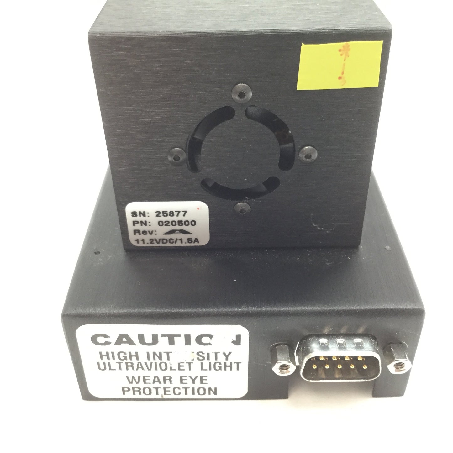 Used Maxlite 020500 Machine Vision LED Light, 117 LEDs, 35mm x 35mm Window, 9-Pin