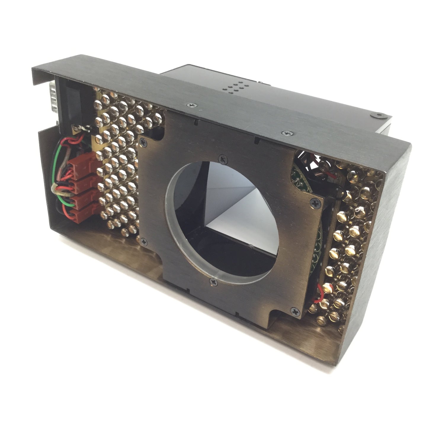 Used Maxlite 020500 Machine Vision LED Light, 117 LEDs, 35mm x 35mm Window, 9-Pin