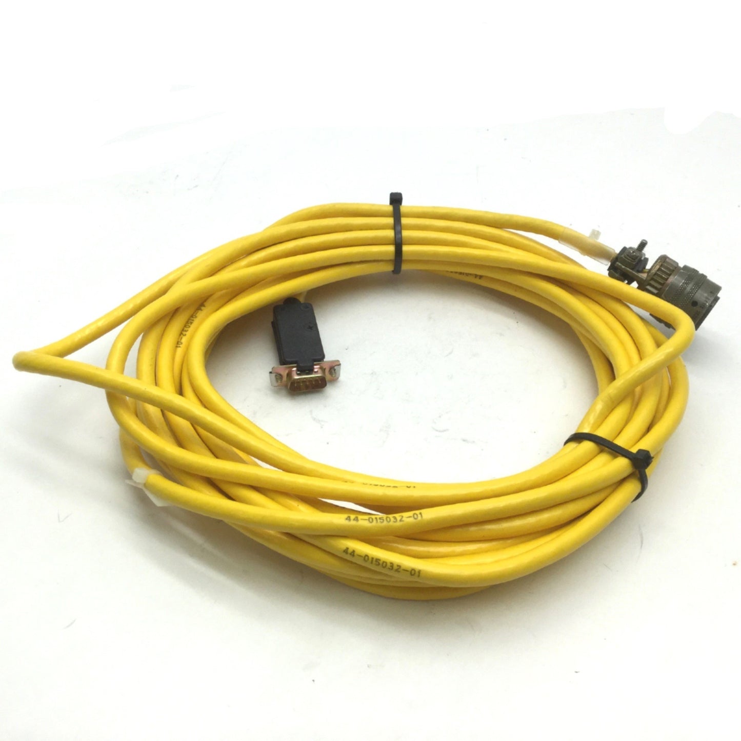 Used Parker 71-015018-25 Motor Encoder Feedback Cable, MS Round 18-Pin, 25' Long
