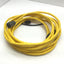 Used Parker 71-015017 Motor Power & Hall Effect Cable, MS Round 12-Pin, 23' Long