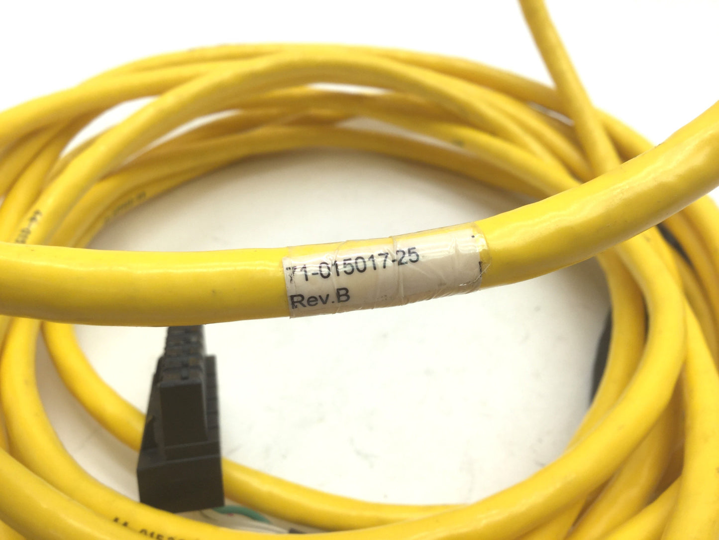 Used Parker 71-015017 Motor Power & Hall Effect Cable, MS Round 12-Pin, 23' Long