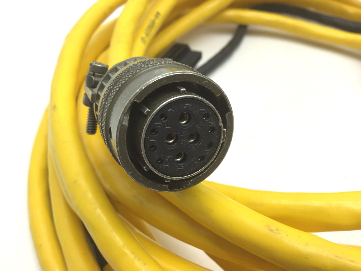 Used Parker 71-015017 Motor Power & Hall Effect Cable, MS Round 12-Pin, 23' Long