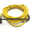 Used Parker 71-015017 Motor Power & Hall Effect Cable, MS Round 12-Pin, 20' Long