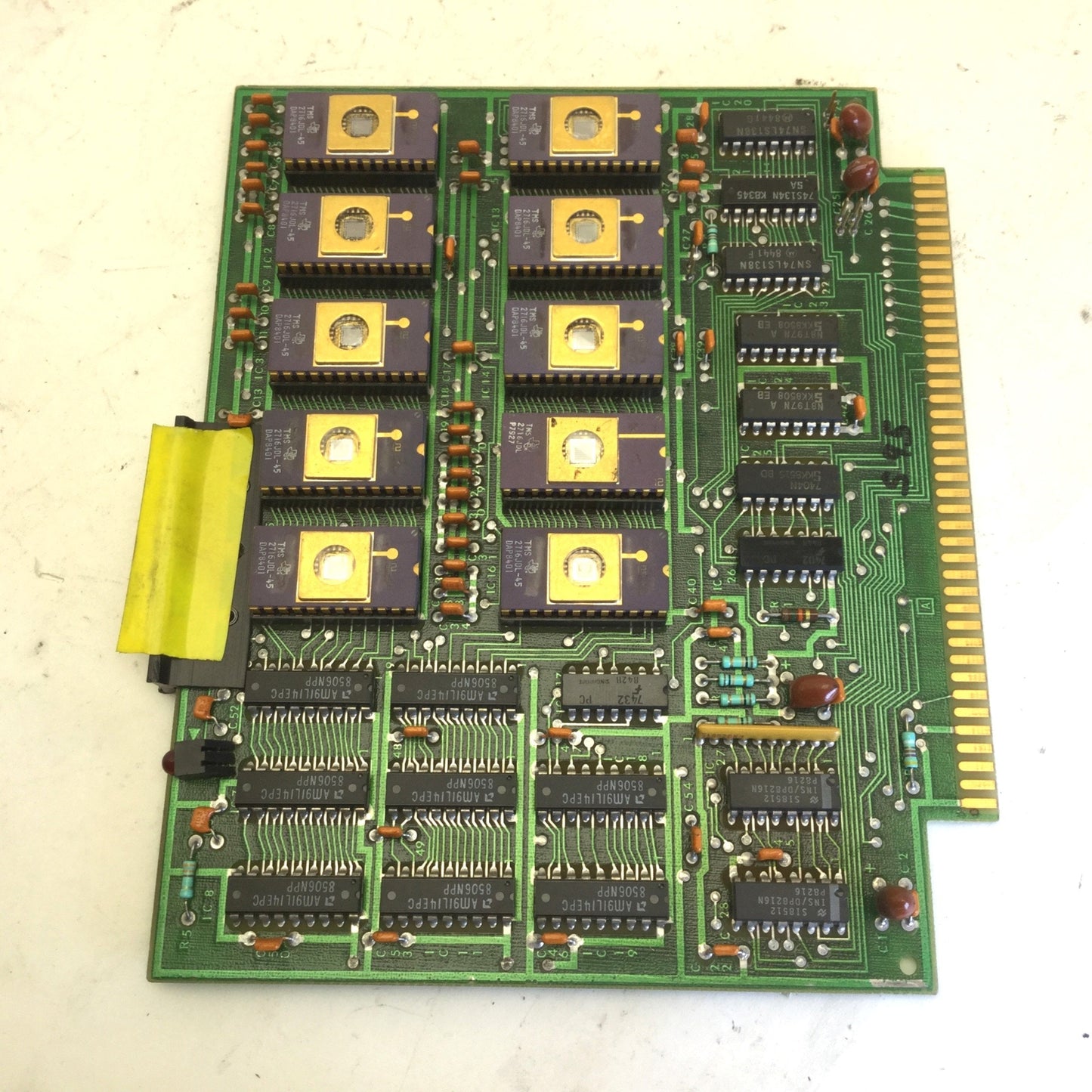 Used Barber Colman A 33-1058-1 Memory Circuit Board, See Pictures For Details