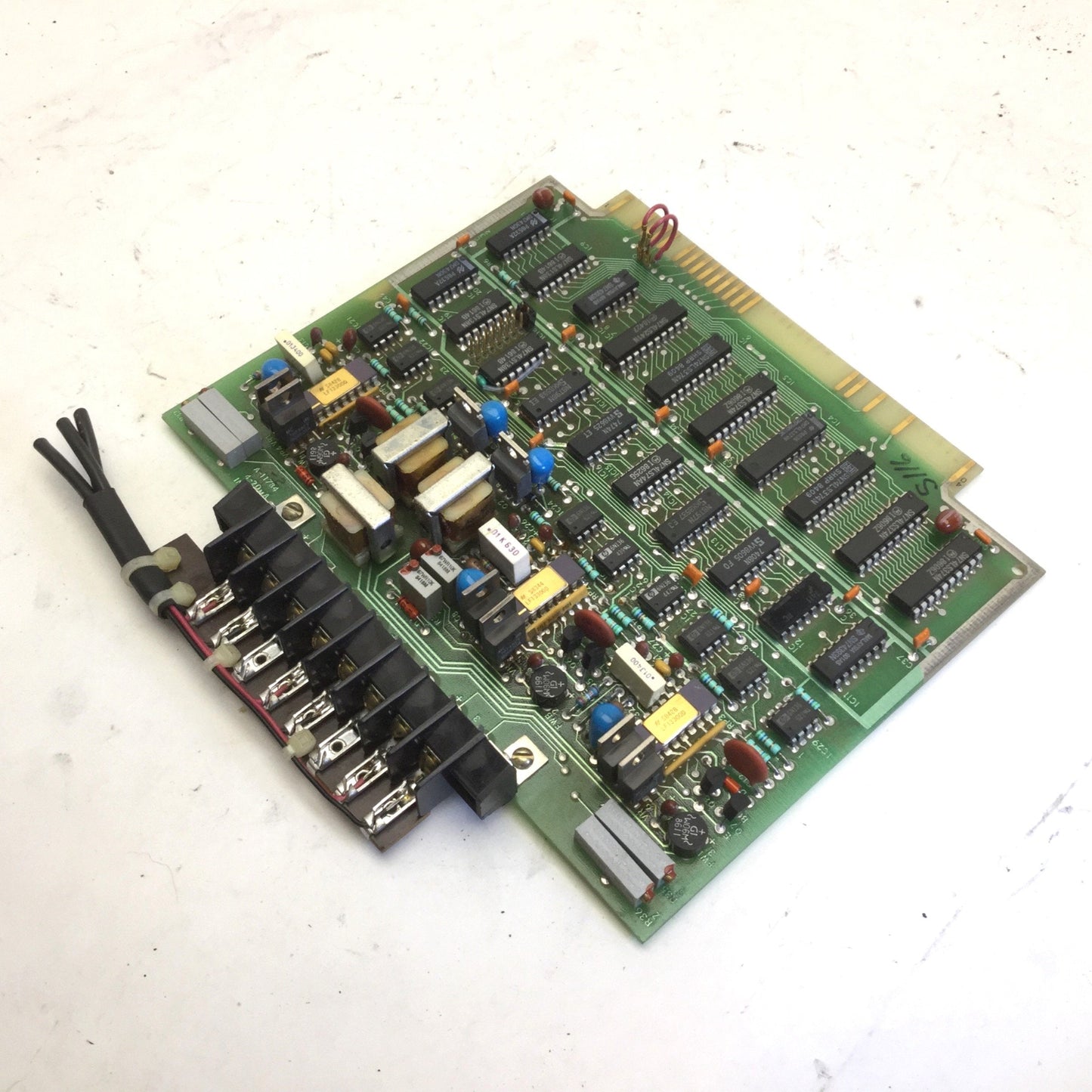 Used Barber Colman A-11784 Input Board Card, 4-20mA, 33-1107 See Pictures For Details