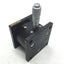Used Melles Griot Vertical Translation Stage W/ Micrometer 65mm x 65mm, Travel 10mm