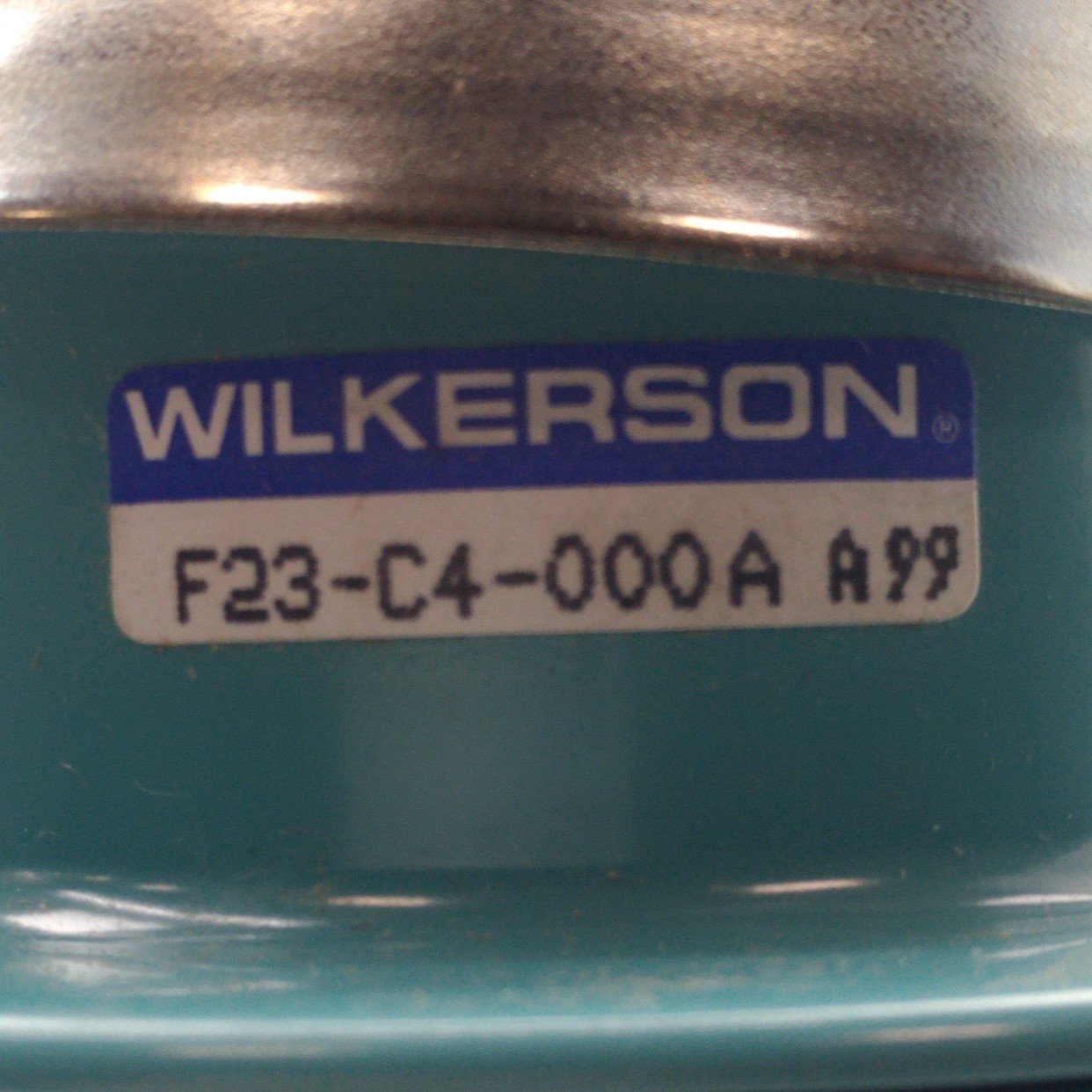 Used WILKERSON F23-C4-000A Pneumatic Exhaust Muffler, 1/2"NPT, 150PSI Max