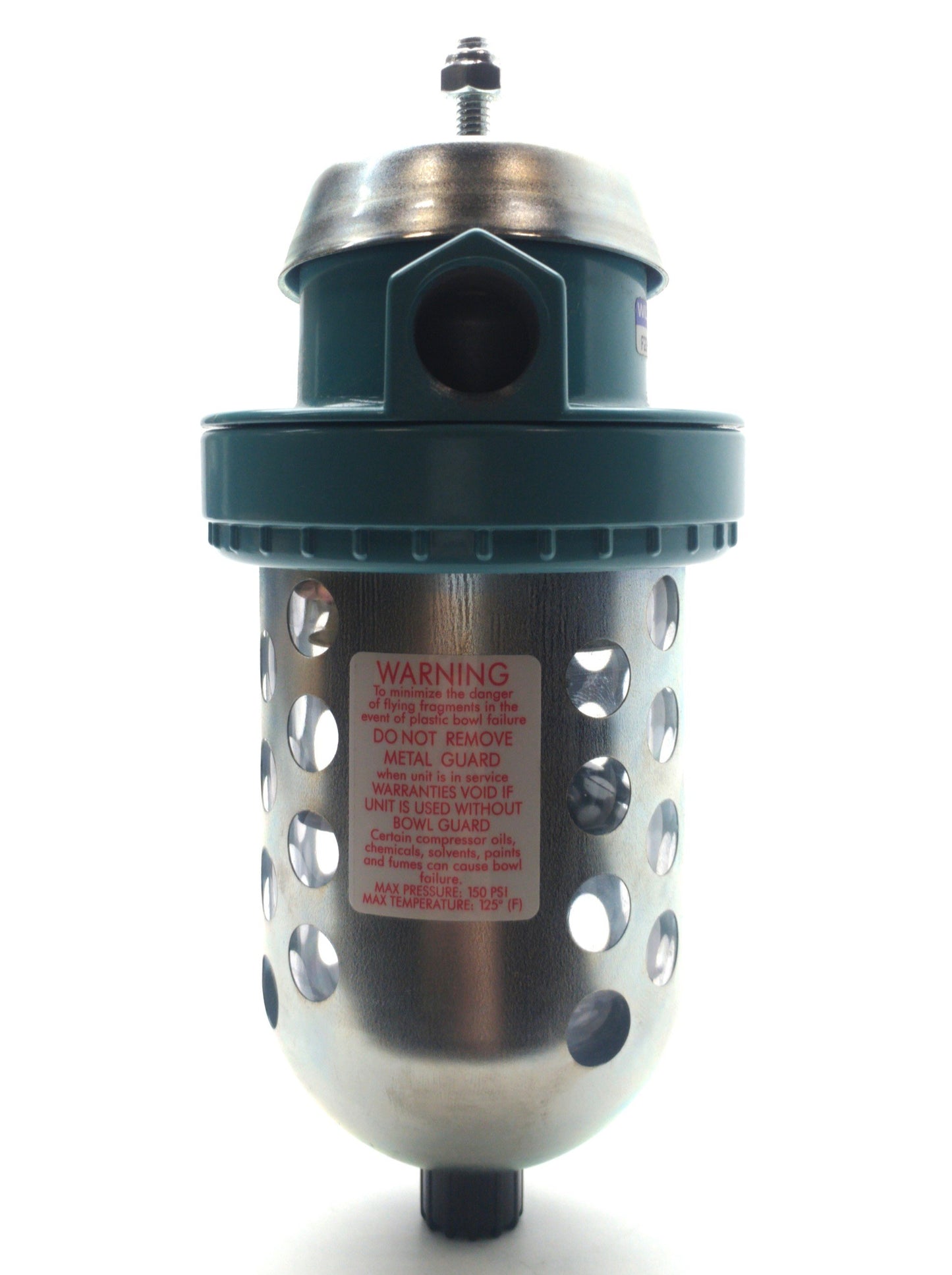 Used WILKERSON F23-C4-000A Pneumatic Exhaust Muffler, 1/2"NPT, 150PSI Max
