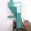 Used Hendricks Engineering Vibratory Feeder Hopper, H 41 x W 25 x D 19.5cm, 115VAC